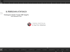 Perhitungan Gedung Baja