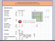 Perhitungan Desain Base Plate Baja dengan Metode LRFD