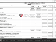 FORM Laporan Bulanan Proyek