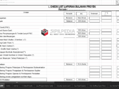 FORM Laporan Bulanan Proyek