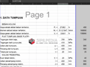 Perhitungan Base Plate