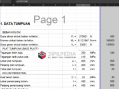 Perhitungan Base Plate