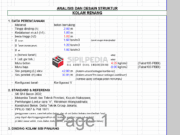 ANALISIS DAN DESAIN STRUKTUR KOLAM RENANG