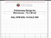 Preliminary Design for Warehouse