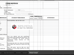 FORM INSPEKSI INSTALASI MEP
