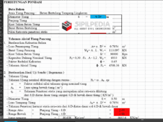 Perhitungan Pondasi