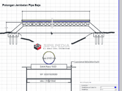 Perhitungan Pipa Baja Jembatan