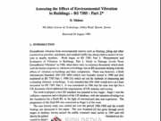 BS 7385 – Assessing the Effect of Environmental Vibration in Buildings