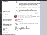 Perhitungan Perkerasan Kaku