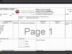 Form Laporan Harian
