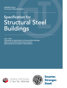 ANSI/AISC 360-16 Specification for Structural Steel Buildings | Sipilpedia