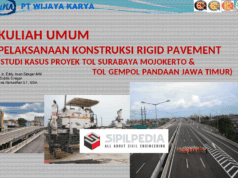 PELAKSANAAN KONSTRUKSI RIGID PAVEMENT