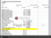 Pile Foundation Calculation for Tank