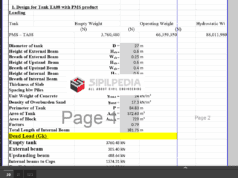 Pile Foundation Calculation for Tank