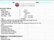 Perhitungan Atap Baja Ringan