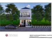 Gambar Rumah Lengkap_Gambar Renovasi Rumah Tinggal 2 Lantai Ukuran 6×8,5 Mater