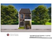 Gambar Rumah Lengkap_RAB dan Gambar Konsep Rumah Tinggal 2 Lantai Ukuran 6×12 Mater