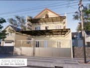 Gambar Rumah Lengkap_Gambar Konsep Rumah Kos 2 Lantai Ukuran 9×22 Meter