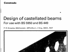 Design of Castellated Beams for use with BS-5950 & BS-449