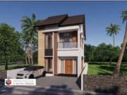 Gambar Rumah Lengkap_RAB dan Gambar Konsep Rumah Tinggal 2 Lantai Ukuran 9×18 Meter