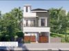 Gambar Rumah Lengkap_Gambar Konsep Rumah Tinggal 2 Lantai Ukuran 6,7×7,7 Meter