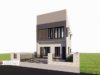 Gambar Rumah Lengkap_Gambar Konsep Rumah Tinggal 2 Lantai Ukuran 11,4×15,9 Meter