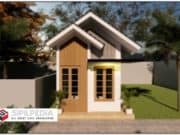 Gambar Rumah Lengkap_RAB dan Gambar Konsep Rumah Tinggal 2 Lantai Ukuran 4×14 Meter