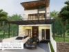 Gambar Rumah Lengkap_RAB dan Gambar Konsep Rumah Tinggal 2 Lantai Ukuran 7×18 Meter