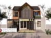 Gambar Rumah Lengkap_Gambar Konsep Rumah Tinggal 2 Lantai Ukuran 10×14 Meter