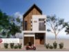 Gambar Rumah Lengkap_Gambar Konsep Rumah Kos 2 Lantai Ukuran 6×13 Meter