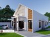Gambar Rumah Lengkap_RAB dan Gambar Konsep Rumah Tinggal 1 Lantai Ukuran 9×20 Meter
