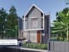 Gambar Rumah Lengkap_Gambar Konsep Rumah Tinggal 2 Lantai Ukuran 8×15 Meter