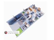 Gambar Rumah Lengkap_Gambar Konsep Rumah Tinggal 1 Lantai Ukuran 10×20 Meter