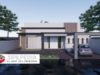 Gambar Rumah Lengkap_RAB dan Gambar Konsep Rumah Tinggal 1 Lantai Ukuran 14×25 Meter