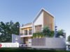 Gambar Rumah Lengkap_RAB dan Gambar Konsep Rumah Tinggal 2 Lantai Ukuran 16×13 Meter
