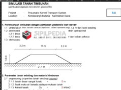 Simulasi Tanah Timbunan