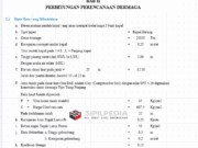 Perhitungan Perencanaan Dermaga