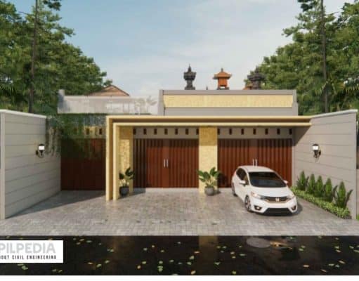 Gambar Rumah Lengkap_RAB dan Gambar Konsep Rumah Toko 2 Lantai Ukuran 12×15 Meter