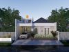 Gambar Rumah Lengkap_Gambar Konsep Rumah Tinggal 1 Lantai Ukuran 9×16 Meter