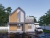 Gambar Rumah Lengkap_Gambar Konsep Rumah Tinggal 1 Lantai Ukuran 16X11 Meter