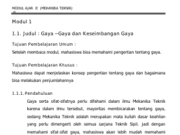 Modul Mekanika Teknik
