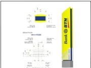 Gambar DED (Detail Engineering Design)_Gambar Rencana Renovasi Pylon Kantor Perbankan