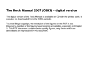 The Rock Manual 2007