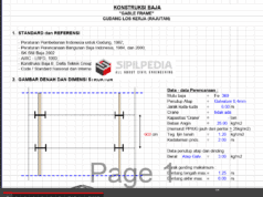 STRUKTUR GABLE FRAME BAJA