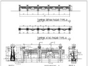 Gambar DED (Detail Engineering Design)_Gambar DED Pembangunan Pagar dan Gapura