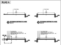 Gambar DED (Detail Engineering Design)_Gambar Rencana Pembangunan Jalan Paving
