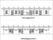 Gambar DED (Detail Engineering Design)_Gambar Bestek Pembangunan Asrama dan Pagar