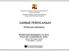 Gambar DED(Detail Engineering Design)_Gambar Perencanaan Pekerjaan Mekanikal Rusunawa