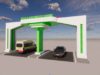 Gambar DED (Detail Engineering Design)_Gambar DED Pembuatan Papan Nama Rumah Sakit