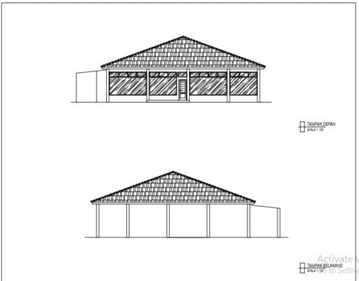Gambar DED (Detail Engineering Design)_Gambar DED Pembangunan Klinik Gigi